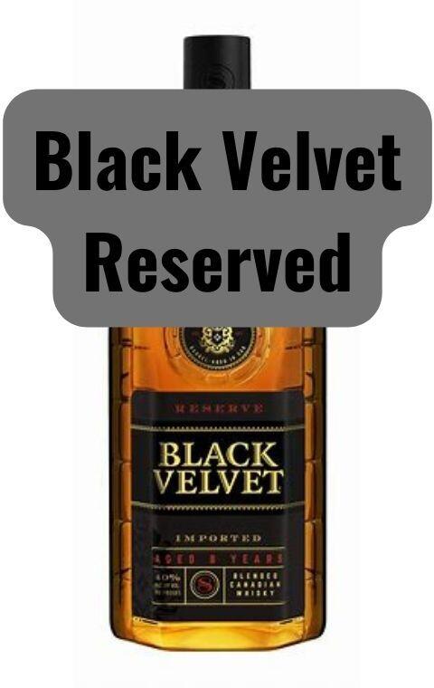 Black Velvet Reserve